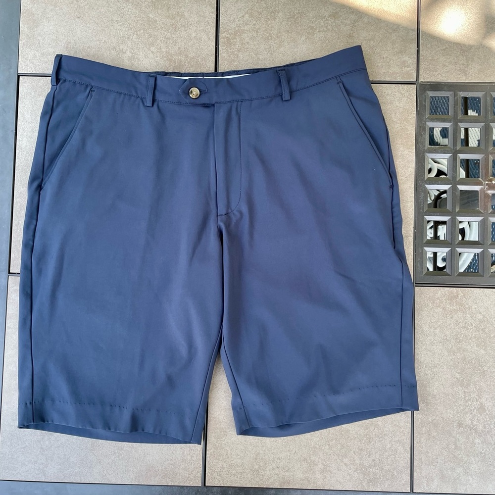 Carnoustie Mens Navy Performance Golf Shorts size 36
